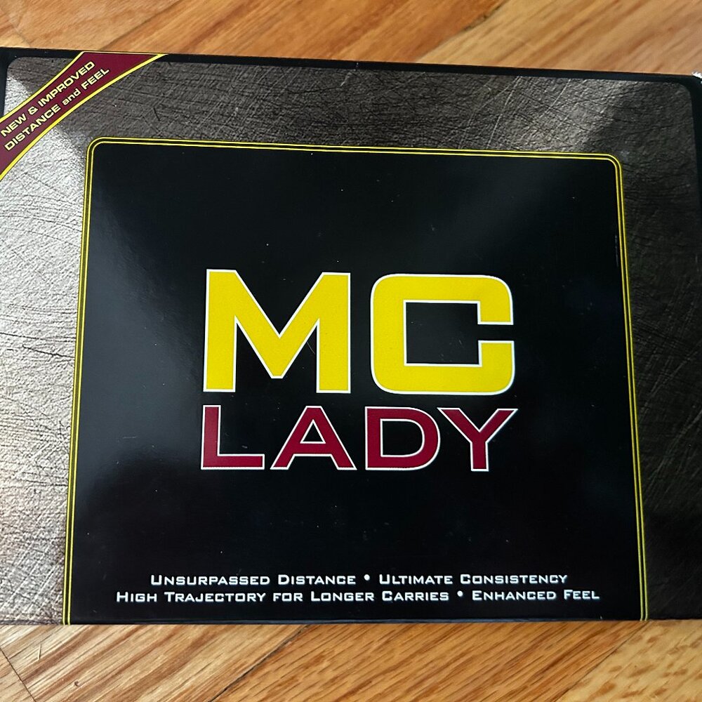 MC Lady White Golf Balls 4 Packs of 3 *Total 12 balls*